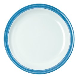 Teller, flach Bistro Melamin blau Ø 235 mm