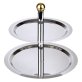 Etagere FINESSE 2-stufig 380 x mm Edelstahl