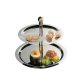 Etagere FINESSE 2-stufig 380 x mm Edelstahl