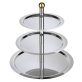 Etagere FINESE 3-stufig 480 x mm Edelstahl