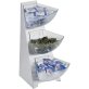 Multi-Rack, 3-stufig 21 x 16 cm, H: 41 cm Edelstahl