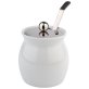 Dressingtopf mit Deckel 0,8 l Porzellan