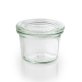 Weck-Glas mit Deckel 80 ml 12er-Pack