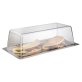 Auslageplatte 34 x 16,5 cm mit Haube