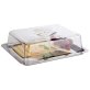Auslageplatte 25 x 19 cm mit Haube