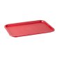 Fast Food-Tablett 41 x 30,5 cm rot