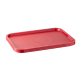 Fast Food-Tablett 41 x 30,5 cm rot