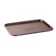 Fast Food-Tablett 41 x 30,5 cm braun