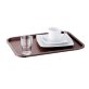 Fast Food-Tablett 41 x 30,5 cm braun