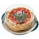 Thermo-Tablett 5-teilig rund 350 x mm Transparent, blau