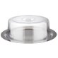 Buffet Platte FINESSE Ø 38 cm mit Haube 10 Edelstahl