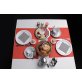 Buffet Platte FINESSE Ø 22 cm mit Abdeckhaube ohne Griffe Edelstahl