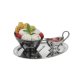 Serviertablett KAFFEEHAUS 29 x 22 cm Edelstahl