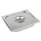GN Deckel Edelstahl 1/1 530 x 325 mm