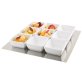 Schale PURE quadratisch 9 cm weiß
