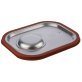 GN 1/2 Transport-Steckdeckel 325 x 265 mm Edelstahl