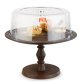 Abdeckhaube geschlossen Ø 33 cm Höhe 12,5 Transparent