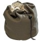Brottasche Ø 20 cm mit Kirchkernkissen beige/braun
