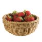Korb rund 20cm braun