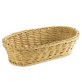 Baguette Korb oval 28 x 16cm beige