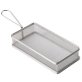 Servier-Frittierkorb 215 x 105 mm Edelstahl