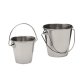 Servier- / Saucen-Eimer 4er Set 70 x mm Edelstahl