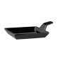 Fingerfood-Teller schwarz 120 x 95 mm
