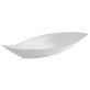 Schale -LEAF- weiß 420 x 195 mm