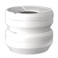 Windaschenbecher CASUAL 10 cm weiß