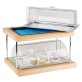 Kühltablett Buffet-Vitrine Doppeldecker GN 1/1 600 x 410 mm