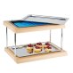 Kühltablett Buffet-Vitrine Doppeldecker GN 1/1 600 x 410 mm
