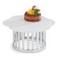 Buffetständer -APS PLUS- Baskets Ø 21cm Metall verchromt