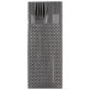Servietten- und Bestecktaschen silvergrau 6er Pack 240 x 90 mm