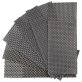 Servietten- und Bestecktaschen silvergrau 6er Pack 240 x 90 mm