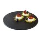 Tablett -SLATE- Ø 30 cm Schieferlook
