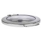 Chafing Dish rund -PREMIUM- 6 l mit Glasdeckel