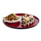 Teller flach -ASIA PLUS- Ø 11 cm weiß/weiß