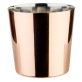 Servier-Eimer / -Becher -SNACKHOLDER- 0,35 l Edelstahl