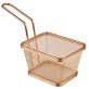 Servier-Frittierkorb -SNACKHOLDER- 10 x 8,5 cm Edelstahl