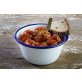 Schale -ENAMELWARE- 0,5 l Ø 13 cm weiß/weiß