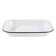 Schale 28 x 23 cm -ENAMELWARE-