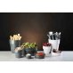 Schale -FLOWER POT- Ø 6 cm weiß