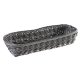Besteckkorb ECONOMIC oval anthrazit 270 x 100 mm