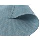 Tischset - hellblau weiß 450 x 330 mm