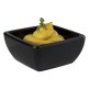 Schale PURE quadratisch 6,5 cm schwarz