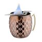 Becher MOSCOW MULE Antik-Kupfer-Look 95 x 120 mm Edelstahl