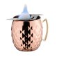 Becher MOSCOW MULE Kupfer-Look 95 x 120 mm Edelstahl