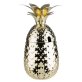 Becher PINEAPPLE Gold-Look 90 x mm Edelstahl