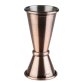 Barmaß 2/4 cl Antik-Kupfer-Look 45 x mm Edelstahl