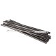 Trinkhalme 11er Set Ø 8 mm Gunmetal-Look